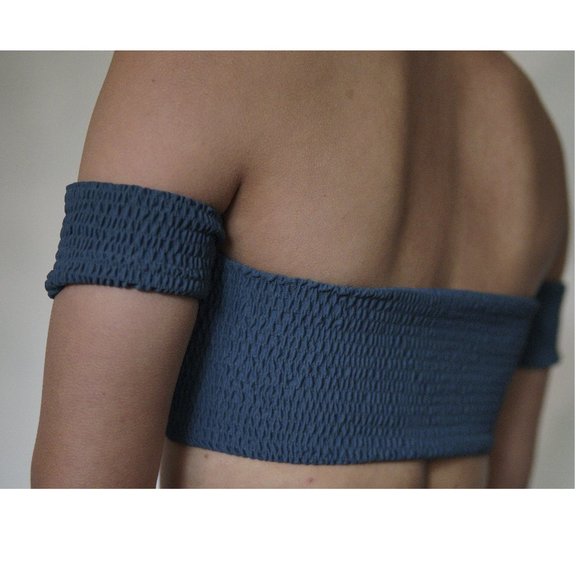 AWAY THAT DAY Havana Bikini Top - Recycled, Sustainable (off the shoulder) - Picture 9 of 12